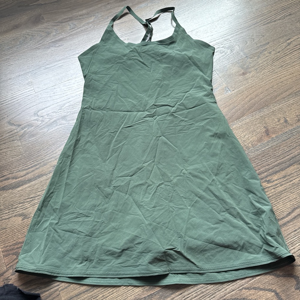 Outdoor voices dress with built in shorts Retail for 100 
Never worn